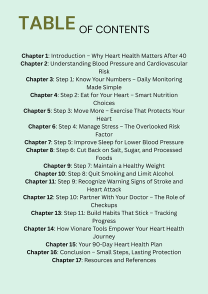Your 90-Day Heart Health Blueprint (eBook)