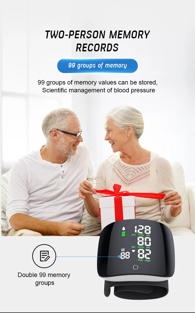Vionare Smart Wrist Blood Pressure Monitor