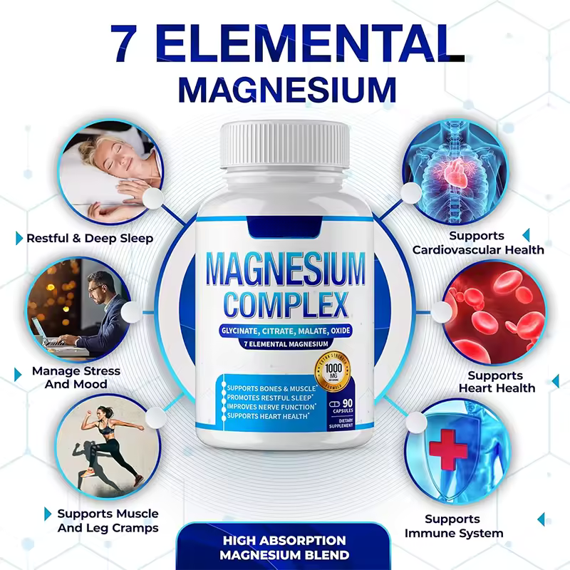 Vionare Magnesium BP Support Capsules