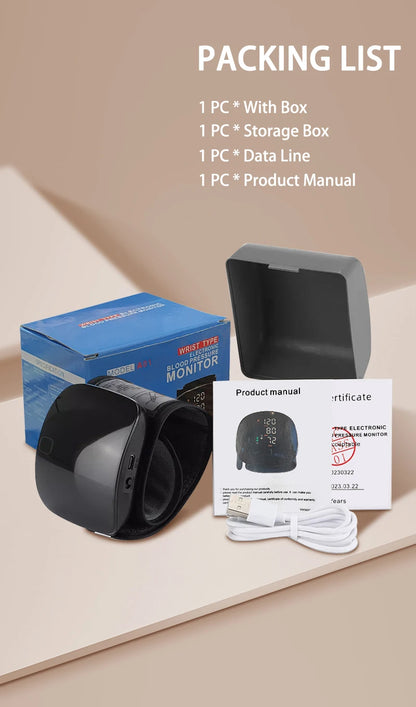 Vionare Smart Wrist Blood Pressure Monitor