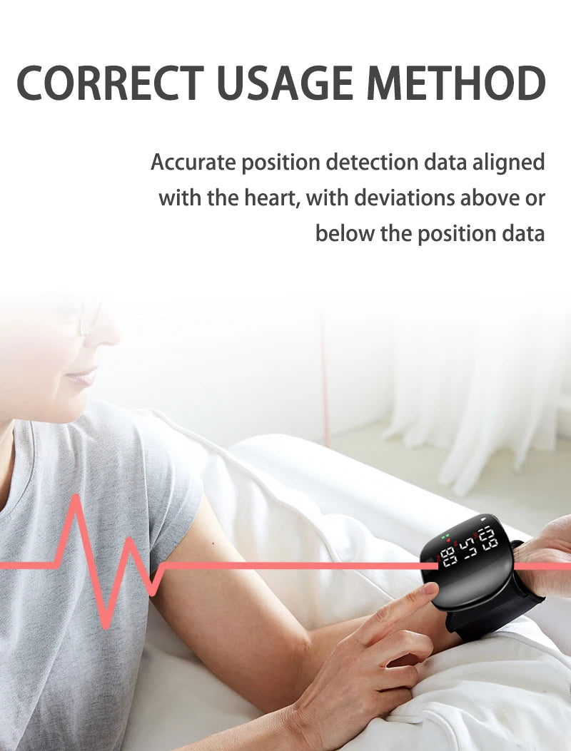Vionare Smart Wrist Blood Pressure Monitor
