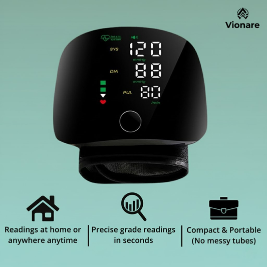 Vionare Smart Wrist Blood Pressure Monitor
